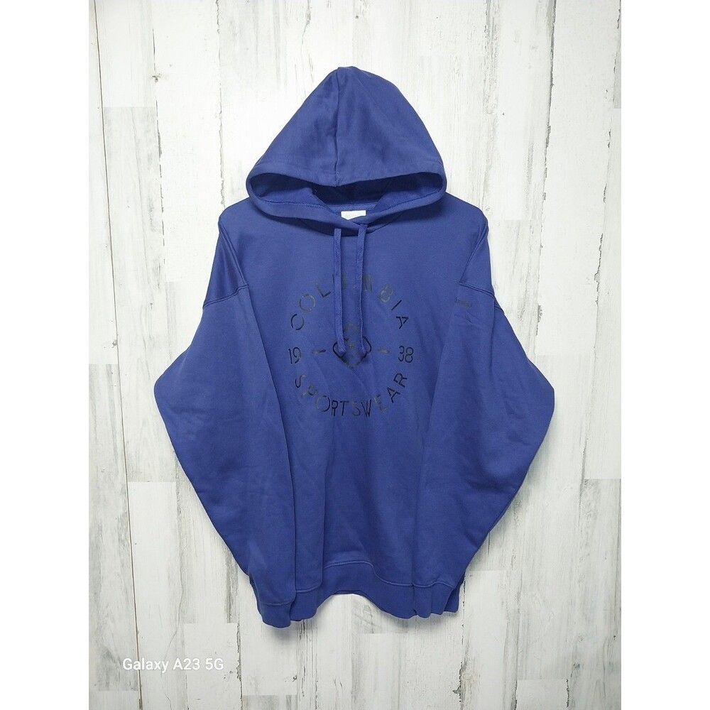 Columbia Sportswear Men's Medium Blue Pullover Hoodie